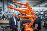 Bras robotique industriel de petite taille KUKA KR 25 R1840-3 HW, 6 axes, bras robotique KUKA KR CYBERTECH-3, machine de manutention, prix de l'assistance robotique