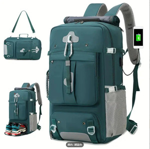 <span class=keywords><strong>Sac</strong></span> <span class=keywords><strong>à</strong></span> <span class=keywords><strong>dos</strong></span> de voyage convertible 3-en-1 avec logo personnalisé, approuvé pour les vols, pour la randonnée, avec compartiment <span class=keywords><strong>à</strong></span> chaussures séparé et port USB - Product Image 5