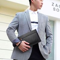 Tas Clutch Musim Dingin Musim Panas Bordir Fashion Portabel Tahan Air Kapasitas Besar Pria Tas Tangan Mewah Ponsel Usa Mairun Pouch