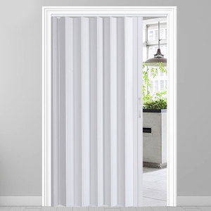 <span class=keywords><strong>PVC</strong></span> đơn giản trượt có thể gập lại cửa cho phòng ngủ phòng khách nhà bếp đa năng phân vùng phòng tắm với ẩn theo dõi vật liệu nhựa - Product Image 1