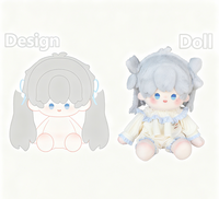 Fabrication sur mesure de poupées en peluche personnalisées en forme d'étoile de mer brodée, 5 cm, 10 cm, 15 cm, 20 cm, OEM