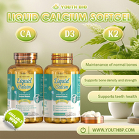 Capsules de calcium liquide de qualité supérieure, favorisant une utilisation efficace des nutriments pour les personnes actives, OEM