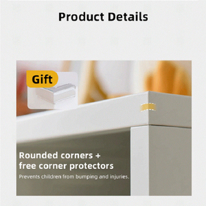 Armario de Almacenamiento con Rejilla Resistente, Gran Capacidad y Alta Capacidad de Carga, Estantería Multiusos para Dormitorio y Sala de Estar - Product Image 2