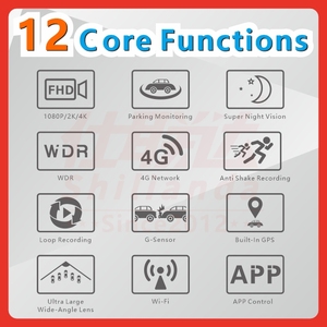 Camera hành trình gương chiếu hậu Novateck 9.66 inch, tích hợp <span class=keywords><strong>GPS</strong></span> dẫn đường, hệ điều hành Android, màn hình cảm ứng 10 inch, hỗ trợ 4G - Product Image 5