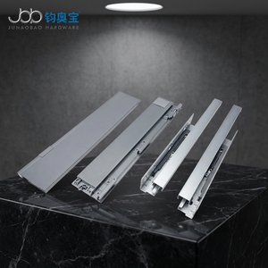 Sistema de cajones ultrafinos con ajustes 3D, pared lateral ultrafina con correderas de cajón de cierre suave y montaje inferior, 35 kg - Product Image 2