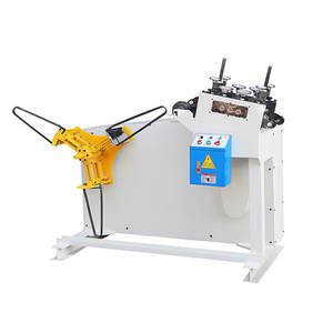<span class=keywords><strong>2</strong></span> in 1 Coil Uncoiler Straightener Metal Sheet Unwinder Steel Plate Coiling Straightening untuk Jalur Pengumpan Mesin Press Tenaga - Product Image 3