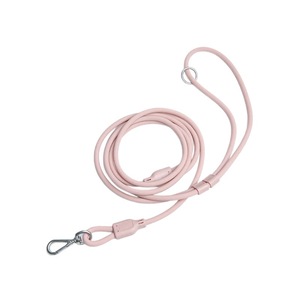 Laisse pour chien réglable en corde ronde en PVC imperméable, anti-traction, anti-explosion, couleur unie - Product Image 2
