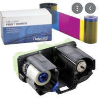 Imprimante de cartes d'identité Datacard SD460 à transfert thermique, couverture complète des cartes, 350 impressions de cartes, Datacard 508668-001, laminage transparent Duragard 0,5 mil