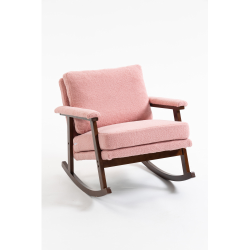 Rose clair + velours + coton