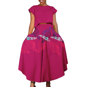 Abito Samoan Puletasi tradizione polinesiano tatuaggio <span class=keywords><strong>stampa</strong></span> abito Midi Tapa fiori stile etnico abiti Casual da sera donna - Product Image 3