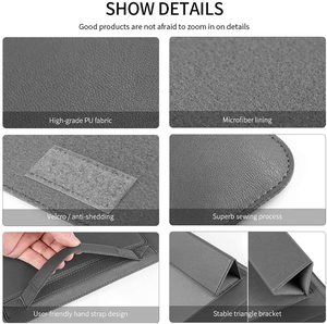 Custodia per Notebook con Supporto Integrato per <span class=keywords><strong>MacBook</strong></span> Pro Air M1, Borse e Cover per Laptop 12 13 14 15 Pollici, Custodia Protettiva per Laptop da Uomo - Product Image 6