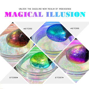 Poudre de caméléon pour nail art, paillettes pigmentées, poussière de paillettes, poudre de paillettes pour ongles, pour vernis à ongles en gel - Product Image 5