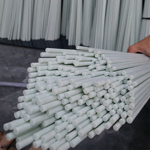 Solid E-Glass Fiberglass Plant Support Rod Flexible Moulded Cut Smooth Finish Tree Stakes <b>Tents</b> Construction Woven Technique - Product Image 1