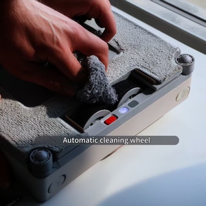 Robot Pulitore per Finestre a Spruzzo d'Acqua Ultrasonico, 7000Pa Forte Aspirazione, Telecomando, Pulizia Vetri Intelligente Elettrica - Product Image 3