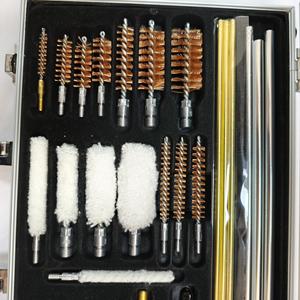 एल्यूमीनियम कैरी केस के साथ सार्वभौमिक बंदूक सफाई उपकरण किट - Product Image 5