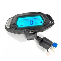 Harga Pabrik Terlaris Speedometer Odometer Motor 12V Antarmuka USB Cocok untuk Italika 250z (2019-2024) F04010196