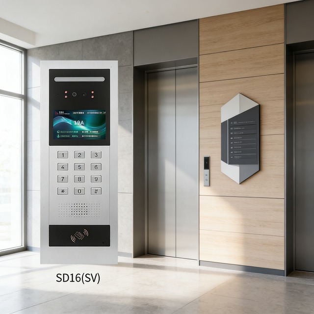 4G Wireless Door Phone Advanced Noise Cancellation & Echo Suppression Intercom IP65 7 Inch Interphone Building for Perfect Audio