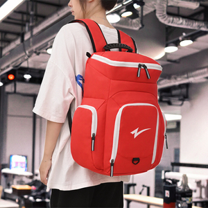 กระเป๋าเป้สะพายหลังเบสบอลกันน้ำ โพลีเอสเตอร์ ไนลอน แบบขายส่ง สกรีนลายได้ ทนทาน ความจุเยอะ สไตล์วิทยาลัย ซิป - Product Image 3