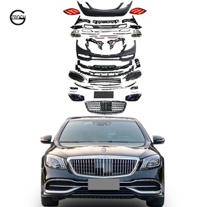 Kit carrozzeria ad alte prestazioni per BENZ 2014 + <span class=keywords><strong>W222</strong></span> S classe lifting Maybach paraurti auto MBH fari luci paraurti anteriore posteriore - Product Image 1