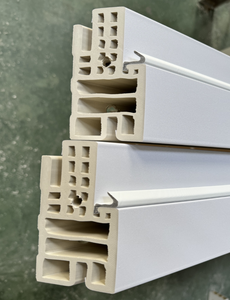 Telaio per Porta in WPC PVC per Camera da Letto, <span class=keywords><strong>Design</strong></span> Moderno Mid-Century, Impermeabile, Garanzia di 5 Anni, Taglio Personalizzato a 45 Gradi - Product Image 5