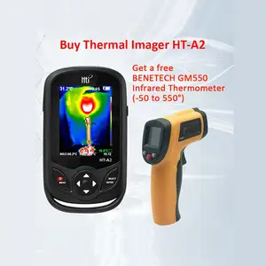 HT-A2 TFT ekran termal kızılötesi kamera kamera dedektörü ölçüm araçları 100-240V GM320 ücretsiz