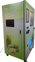 Distributeur automatique de jus de canne à sucre fraîchement pressé, écran tactile, service automatique 24h/24, marque TOTEM pour gare et supermarché