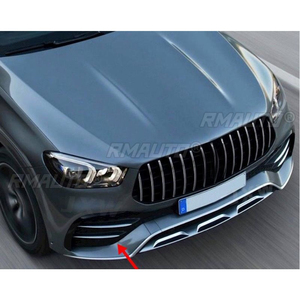 Para Mercedes-Benz Clase GLE W167 GLE350 2020+ Alerón de Parachoques de Fibra de Carbono Real, Divisor de Ventilación de Aire, Embellecedor de Ventilación de Aire - Product Image 4