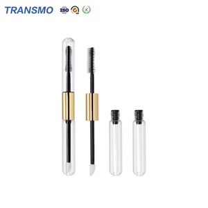 Tube de mascara double embout de 5 ml avec caractéristiques biodégradables, tubes d'emballage de mascara en verre, contenants de mascara vides pour cosmétiques - Product Image 1