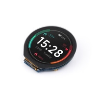 Écran LCD Raspberry Pi circulaire de 1.28 pouces avec type graphique à écran tactile
