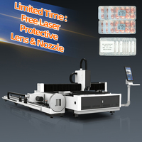 Máquina de Corte Láser de Fibra de Alta Velocidad CNC Automática Profesional Tipo Pórtico Raycus 3050*1530mm 3000W 6000W Cypcut