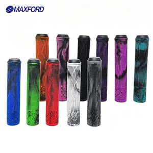 Poignées de guidon de vélo MAXFORD, souples, antidérapantes, en caoutchouc pour vélo de montagne, pour guidons de scooter, BMX, VTT de 22,2 mm - Product Image 1