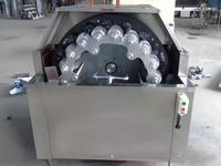 Machine à laver les bouteilles en verre recyclé semi-automatique pour le brossage et l'élimination des étiquettes des bouteilles de vin et de bière