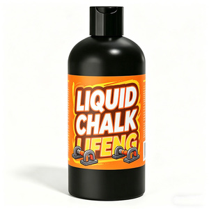 Craie liquide personnalisée avec logo, couleurs sur mesure pour la musculation et l'escalade, échantillon gratuit de craie liquide antidérapante pour le sport - Product Image 1