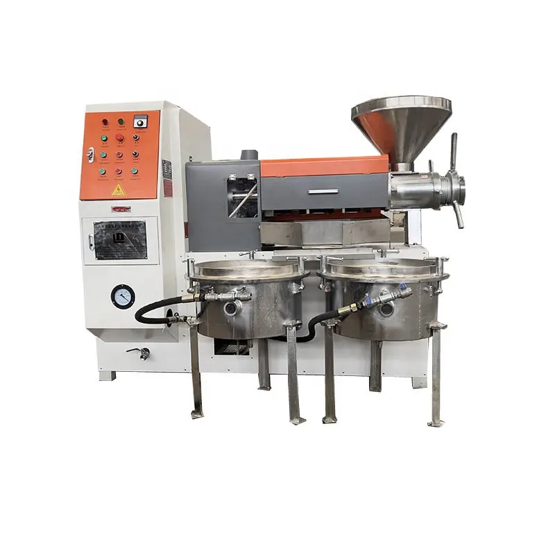 Oil Press Machine for Peanuts Sunflower Seeds Cold and Hot Oil Filter Extraction Machine