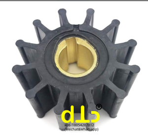 Turbine de pompe à eau de remplacement pour Penta Johnson 09-801B-1 Yanmar 145410-46090 124310-46090 Jabsco 4568-0001-P - Product Image 2