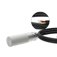 Capteur de température numérique SHT30 SHT35 SHT40 RS485 RTU avec câble PVC, sortie I2C, précision 0,1°C, plage de température -40~+125°C