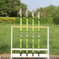 Set joran pancing serat karbon 3.6m, tongkat pancing pantai ringan 73g kekerasan No.3 untuk memancing ikan karper bagian pendek