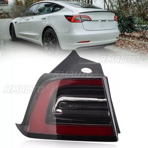 For Tesla <b>Model</b> 3 2017-2021 LED Daytime Running Light Waterproof Fog Lamp Car Taillight Assembly Body <b>Kit</b> 1077397 1077398 - Product Image 2