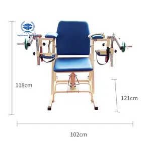 Sedia per la trazione del gomito di alta qualità sedia per fisioterapia sedia per terapia domiciliare medica di alta qualità regolabile in altezza