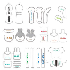 ปลอกหุ้มหัวไม้กอล์ฟหนัง PU แบบคาวบอยสีสันสดใส ปักลายได้ อุปกรณ์เสริมสำหรับไดรเวอร์กอล์ฟ - Product Image 4