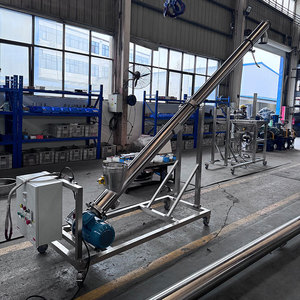 Roestvrij Staal Horizontale Kleine Deeltjes Schroeftransporteur Voor Ijs - Product Image 4