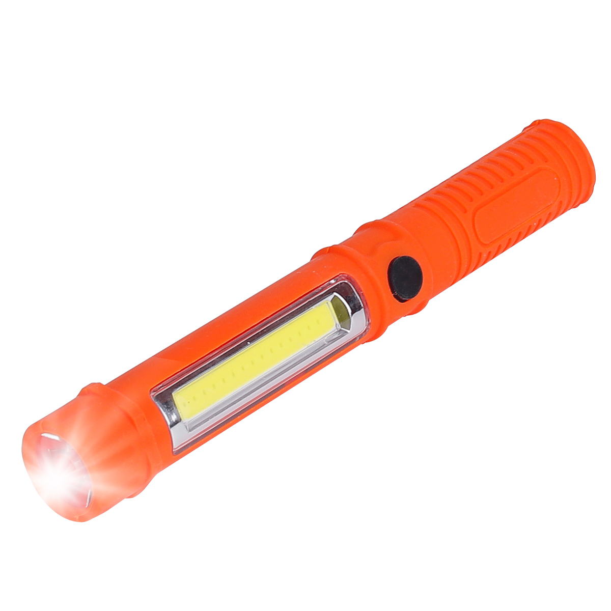 Portable Working Flashlight ABS Mini Pocket Work Light with Magnetic and Clip for Emergency