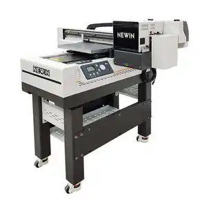 Máquina de impresión profesional A3 pequeña impresora acrílica UV cama plana para caja de teléfono celular