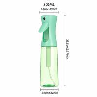 Atomizador de Perfume Portátil de Viaje, en Forma de Cilindro, con Bomba de Pulverización Continua, Botella de Spray de 200 ml, Mini Atomizador de Niebla Fina de Plástico PET