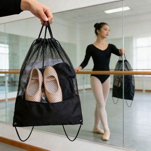 Water-Resistant Mesh <b>Drawstring</b> <b>Backpack</b> - Lightweight Outdoor Bag for Swimming Diving Gear Organization - Product Image 1