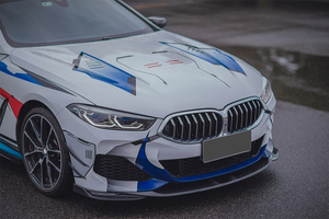 In fibra di carbonio in fibra di carbonio Bodykit frontale con Splitter per <span class=keywords><strong>BMW</strong></span> <span class=keywords><strong>8</strong></span> serie G16 840i 2019 2020 2021 <span class=keywords><strong>2022</strong></span> 2023 - Product Image 2