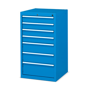 Fami FLEXA Series Drawer Cabinet 7 Drawers 564x600x1000mm Dark Grey RAL7000 <b>Tool</b> Storage - Product Image 1
