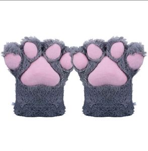 Adorable Cute Warm <b>Cat</b> Paw Gloves Soft <b>Plush</b> Performance Props Filled with PP Cotton Daily Use Best Seller - Product Image 6