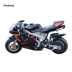 Mini moto 49cc à essence, deux temps ou quatre temps, avec batterie électrique, échelle 1:5, en plastique - Product Image 5