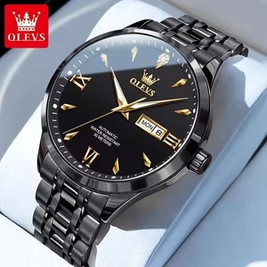   Montres mécaniques automatiques de luxe originales 9956 pour hommes, en acier inoxydable, étanches, montre pour homme d'affaires - Product Image 2